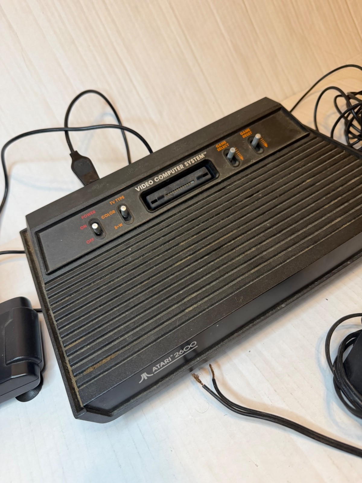 Vintage Atari 2600 “Darth Vader” Edition Video Game Console (1982)