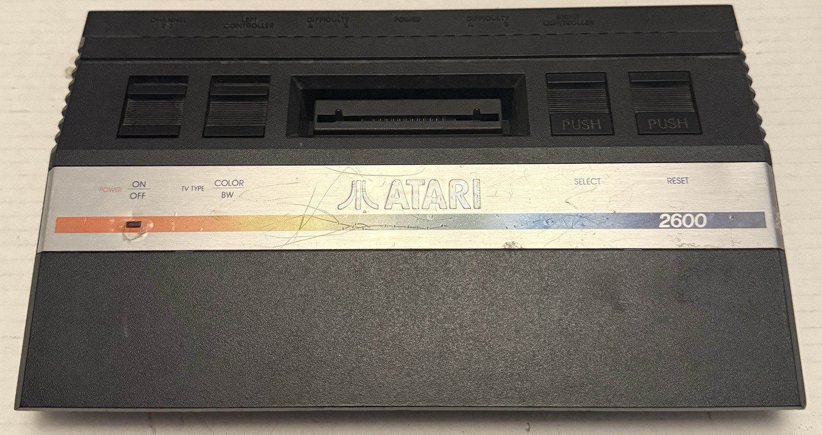 UNTESTED Atari 2600 Jr. Game System Console ONLY