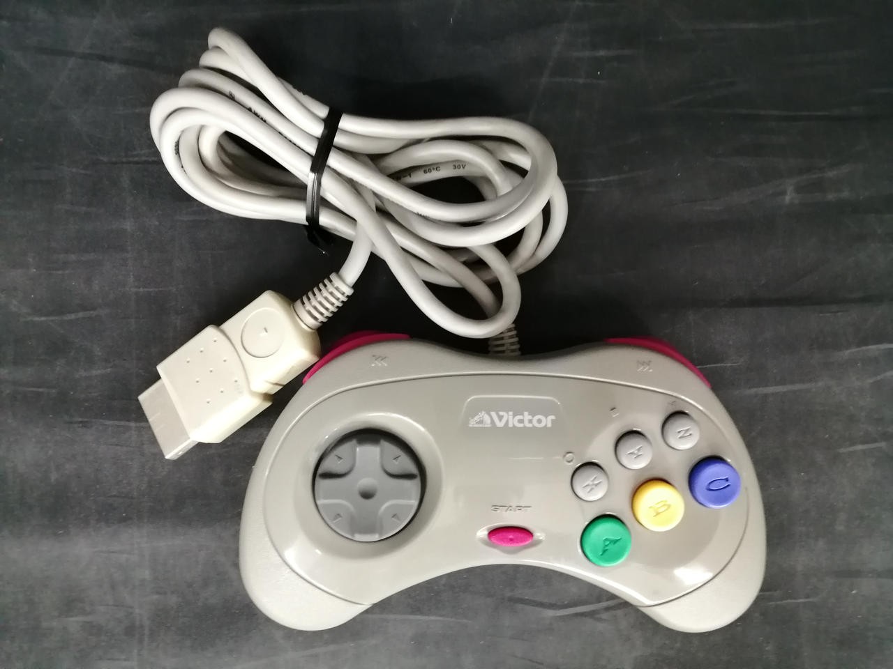 Victor V Saturn JVC RG-JX2 Video Console System Sega Tested