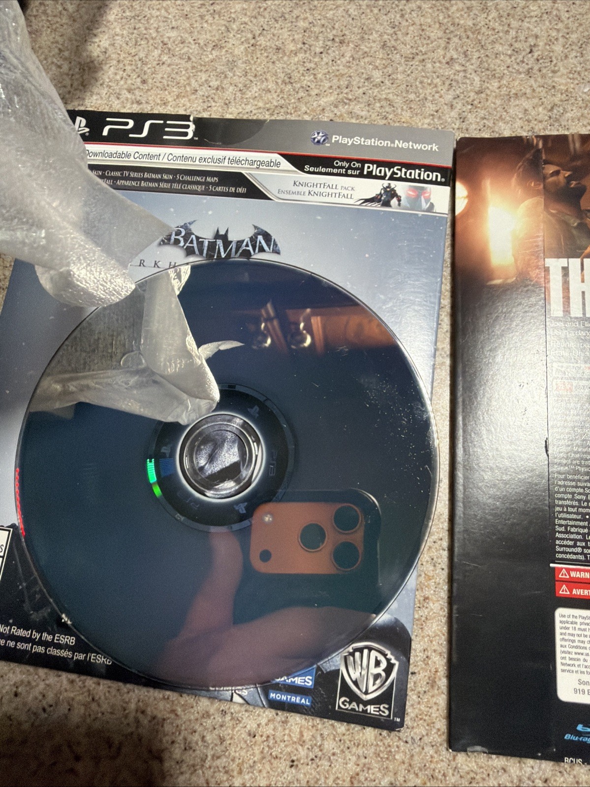 PlayStation 3 PS3 Super Slim Console System Box the Last of US, Complete