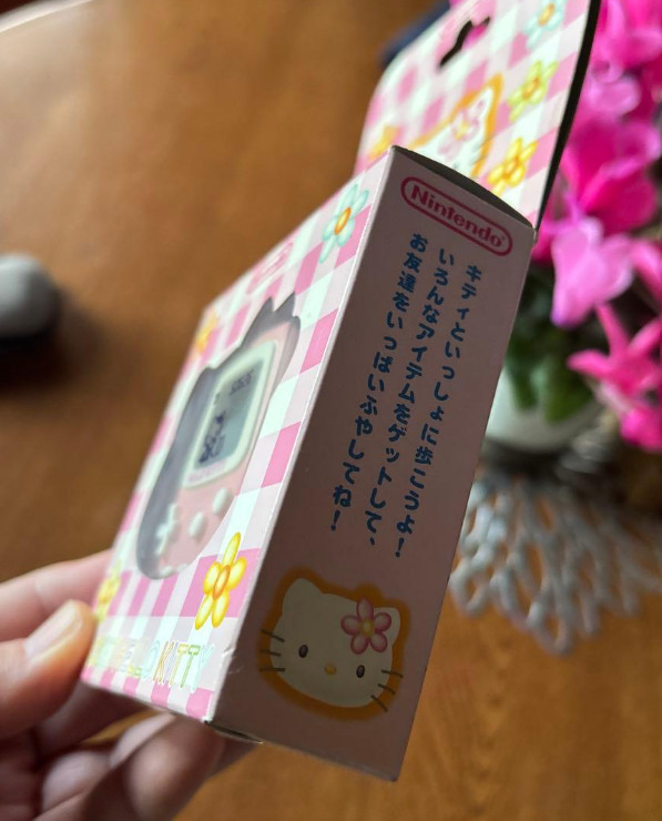 Nintendo Pocket HELLO KITTY Sanrio Game Console Pedometer MPG-001(KT) Super Rare