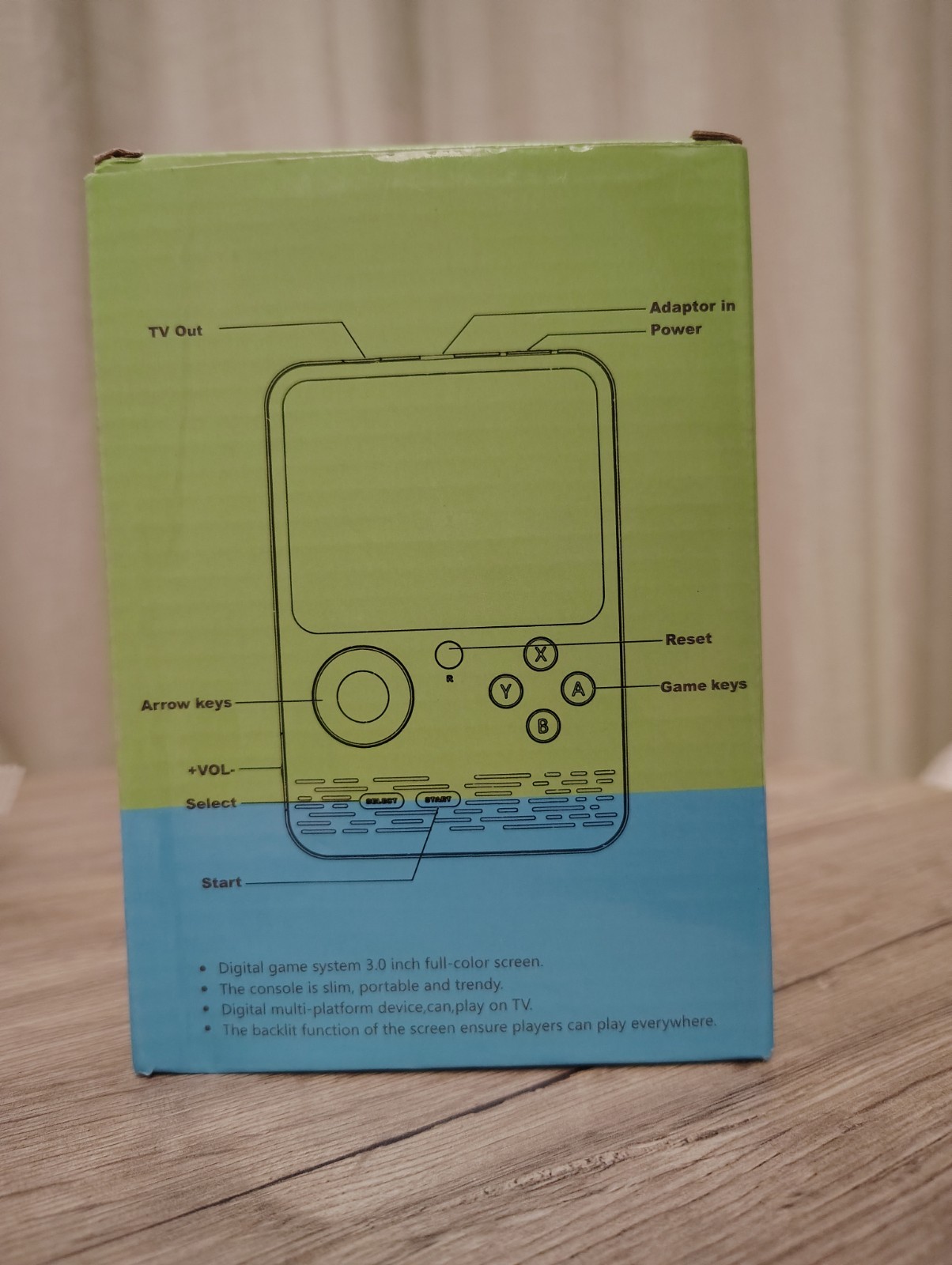 Game box G5 Handheld Game System 3.0″ HD Screen, Gamepad, With TV Connection