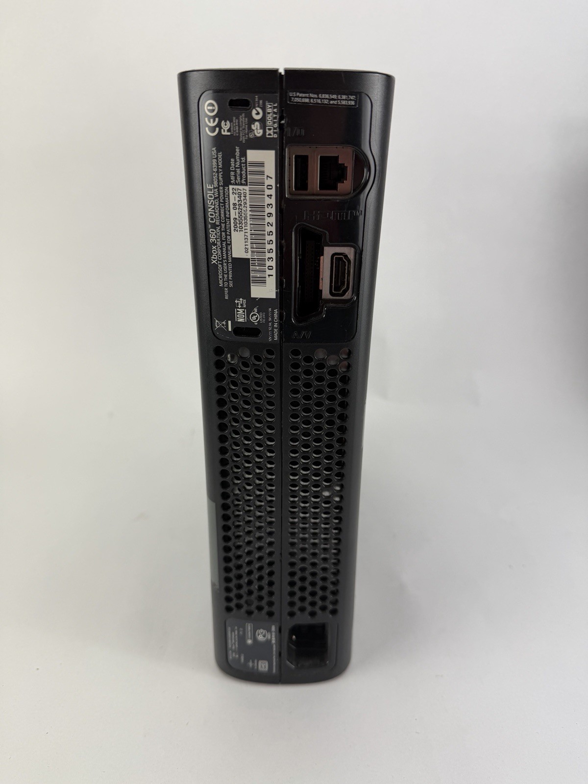 Microsoft XBOX 360 Modern Warfare 2 Console For Parts or Repair MW2 Edition READ