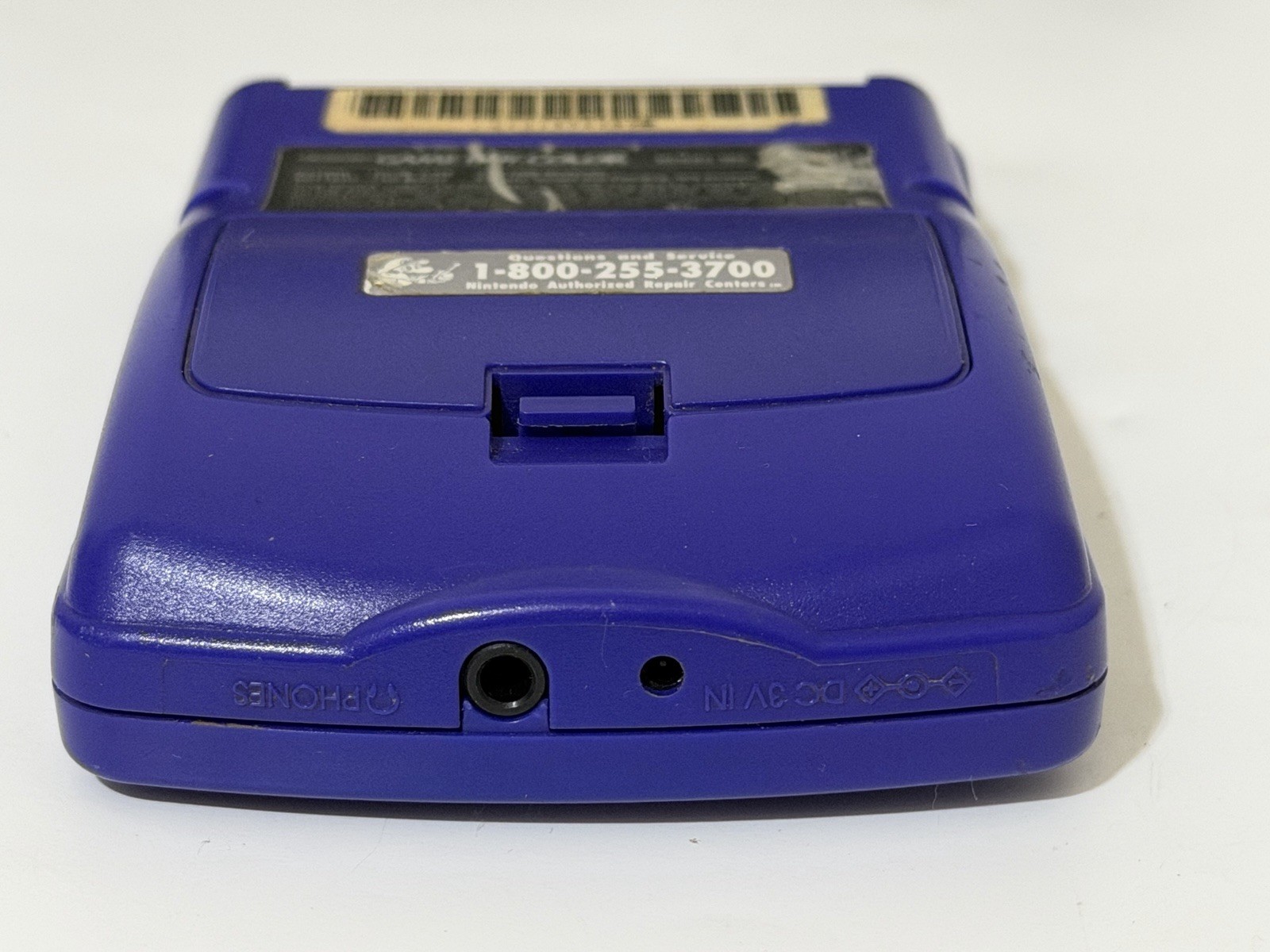 Vintage 1998 Nintendo Game Boy Color Pokémon Grape Console With Case