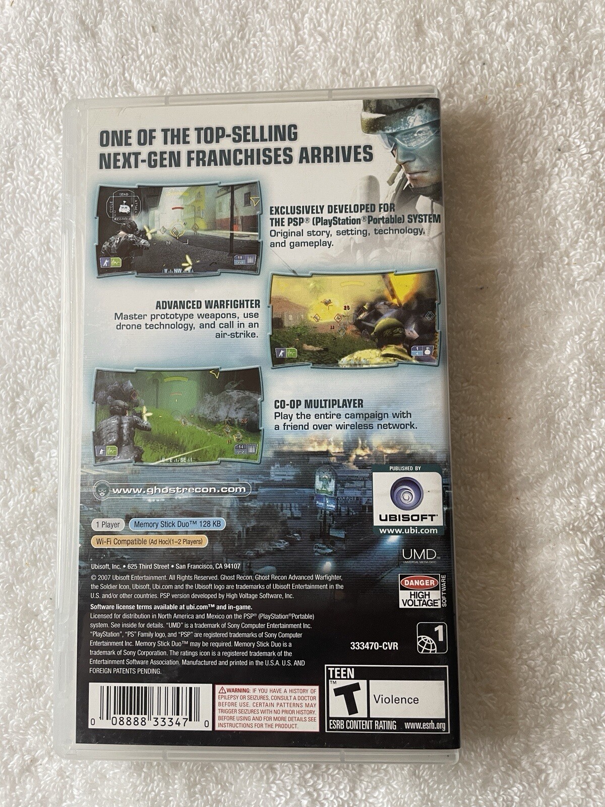 Sony PSP-3001 USA Metal Gear: Peace Walker Big Boss Limited Edition Console-RARE