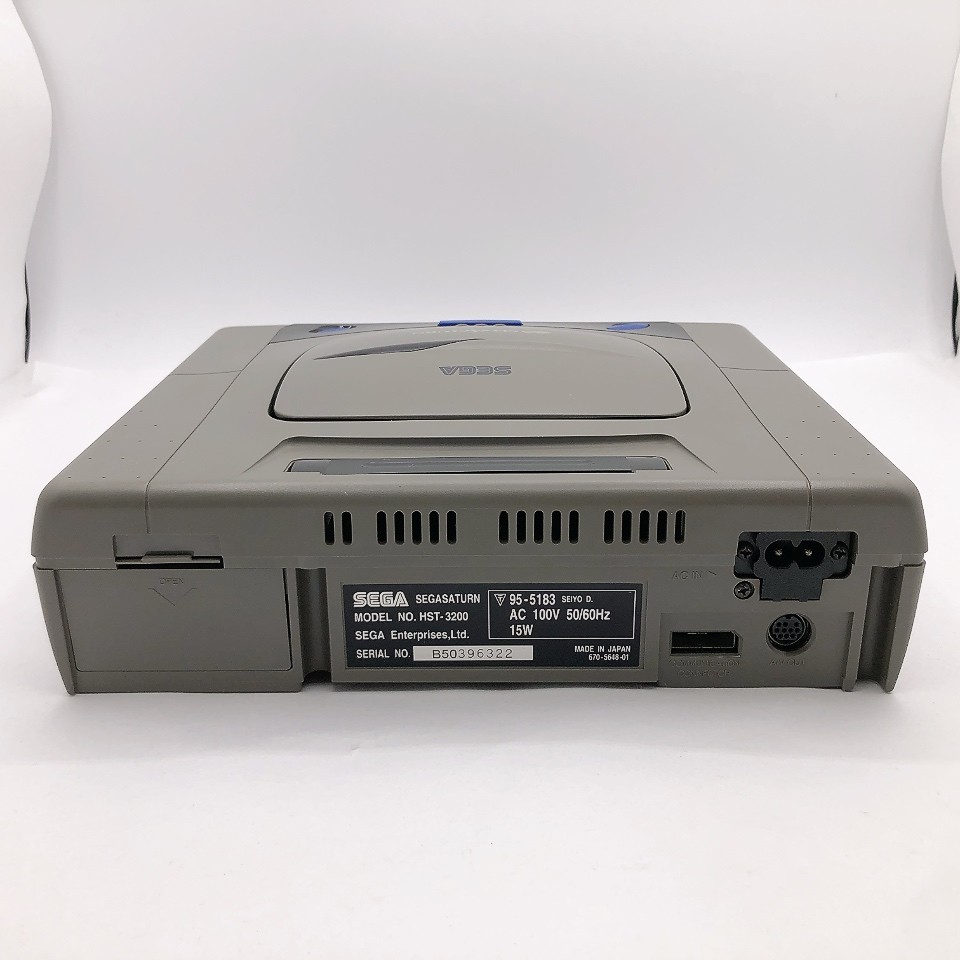 Sega Saturn Console only HST-3200 Gray NTSC-J Japanese System Tested Working