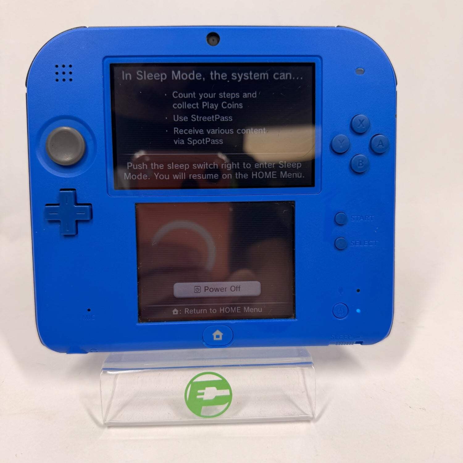 Nintendo 2DS Handheld Game Console Only FTR-001 Blue