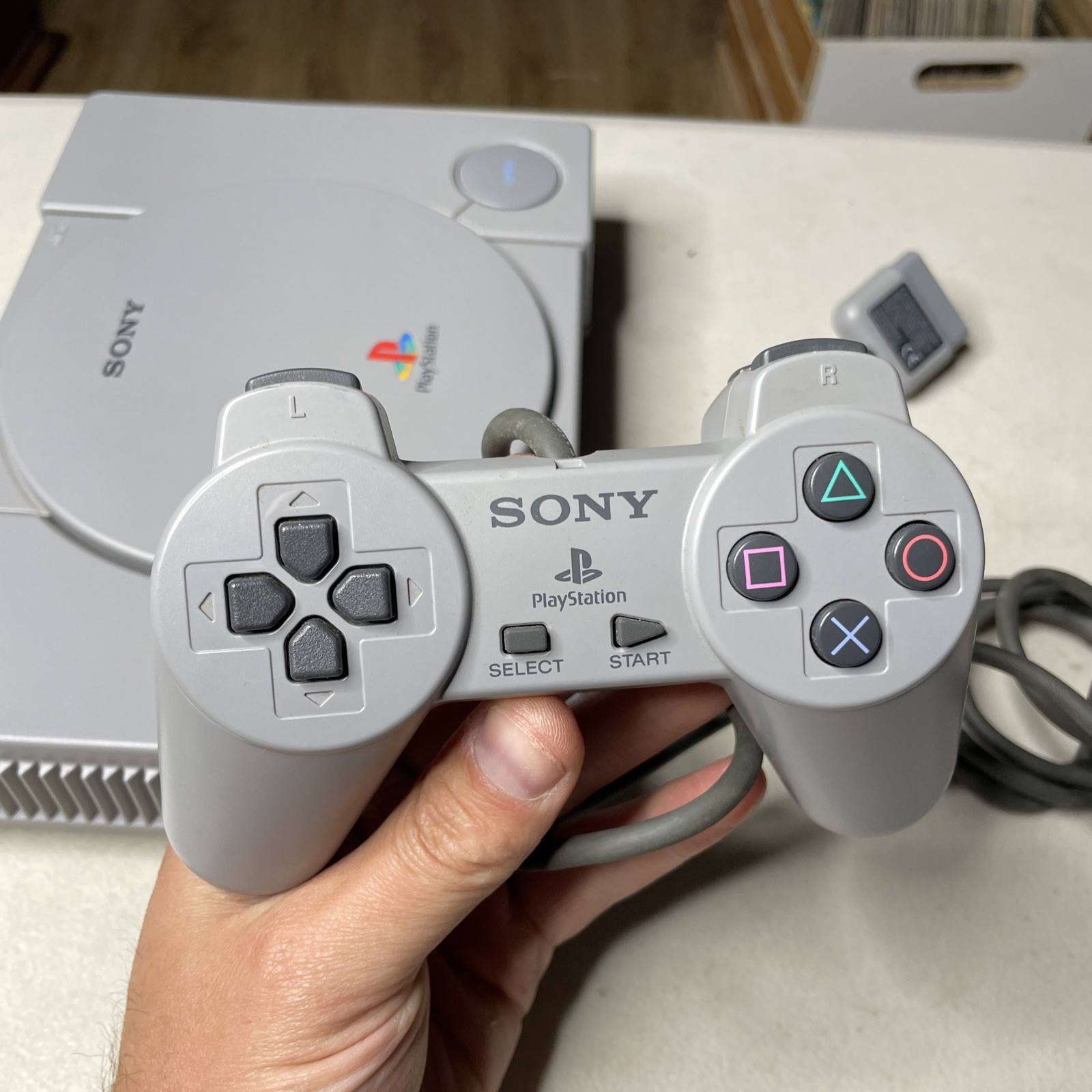 Sony Playstation 1 PS1 Console System Controller OEM Bundle – Tested and Works