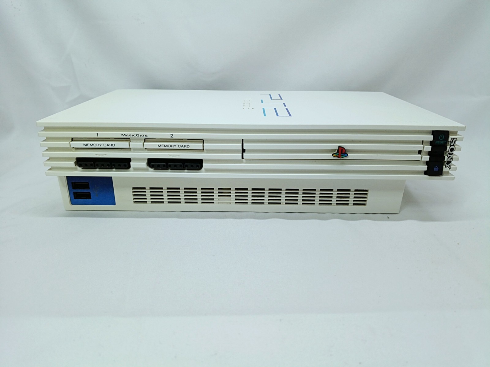 PS2 SCPH-55000 GT Racing Pack Ceramic White Console NTSC-J Japan Tested