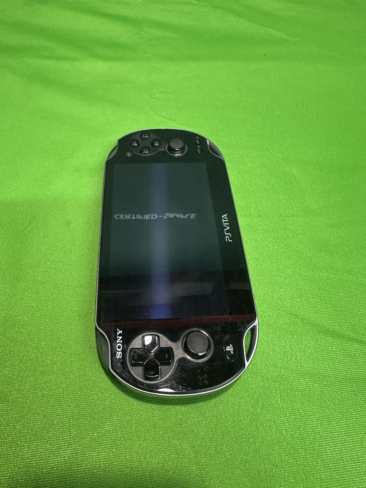 Sony PS Vita PCH-1001 OLED Wi-Fi Handheld Game Console – UNTESTED Parts/Repair