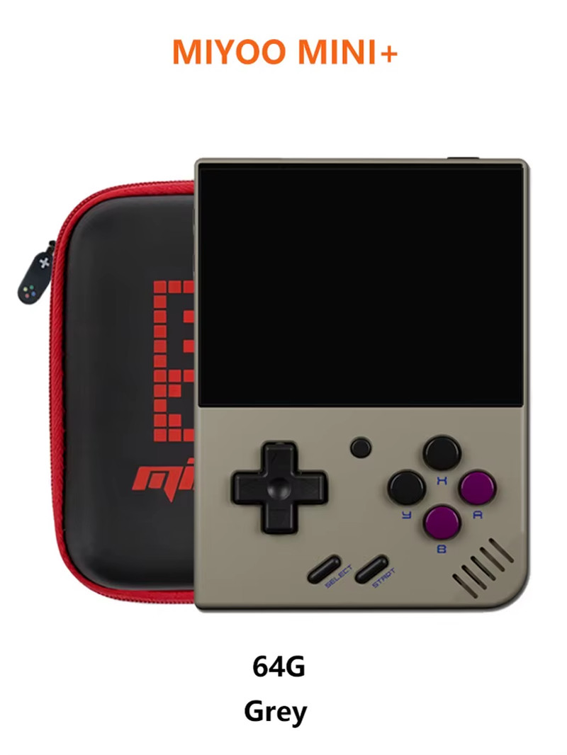 Mini plus Portable Retro Handheld Game Console 3.5-Inch IPS HD Screen Children’S