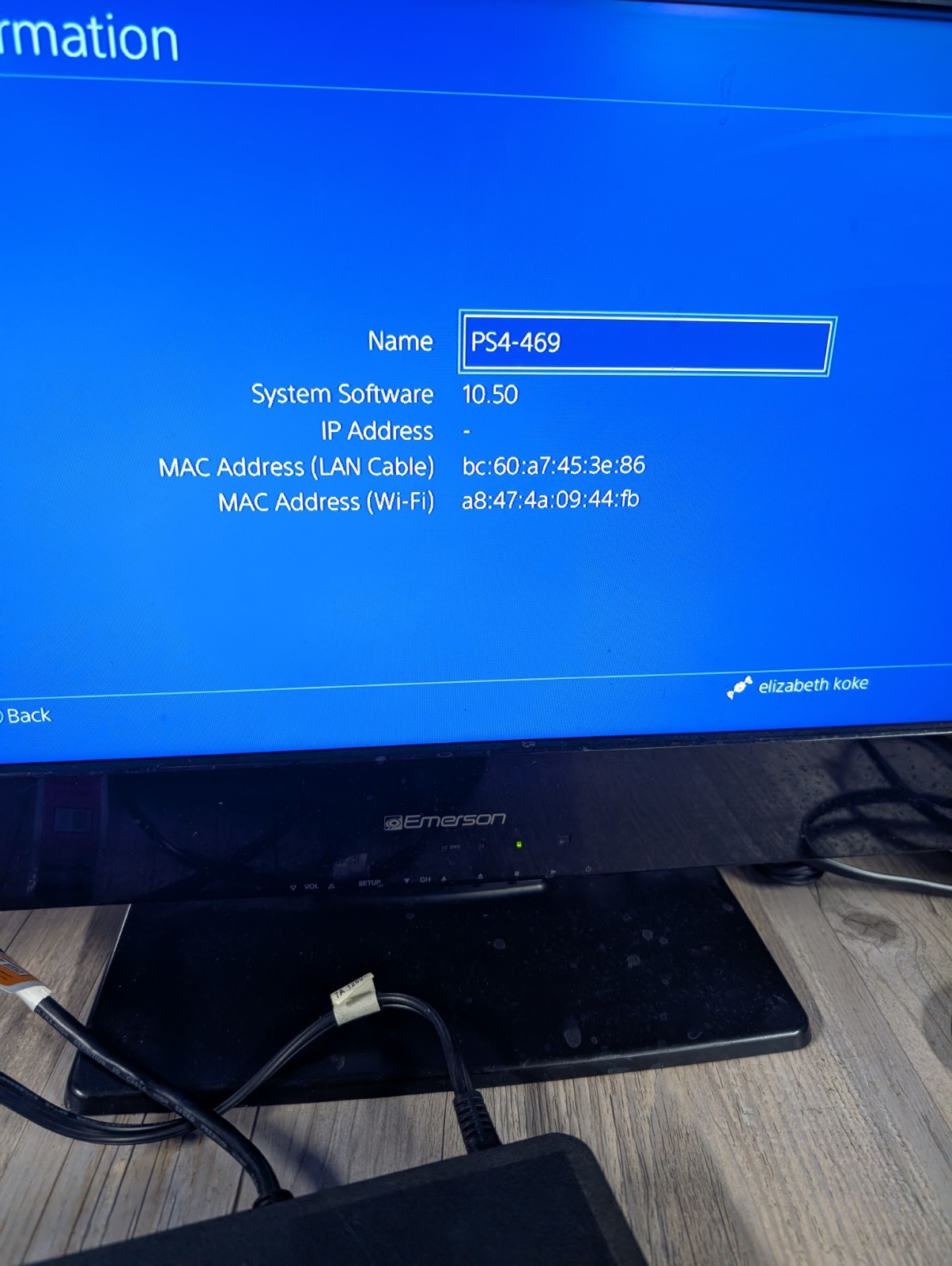 PlayStation 4 Slim 500gb Console w/ Controller & Cables Low 10.5 Firmware – READ