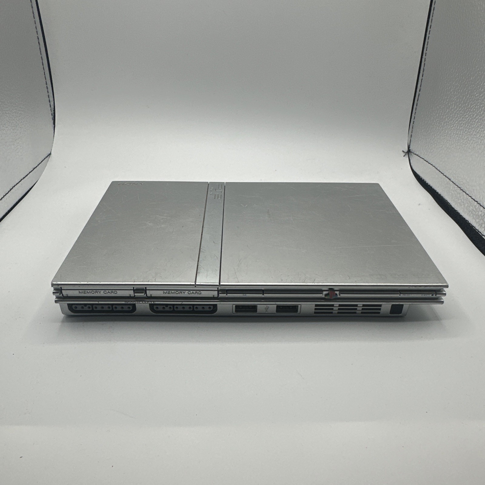 Sony PlayStation 2 PS2 Slim Silver Console SCPH-77001 – Disc Not Spinning