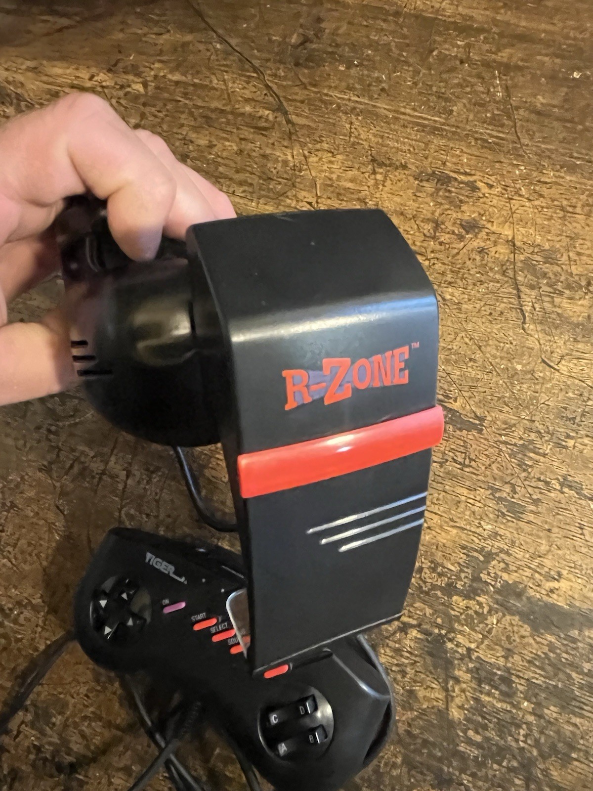 Vintage 1995 Tiger Electronics R-Zone Head Gear Vr W/ Sega Virtua Fighter TESTED