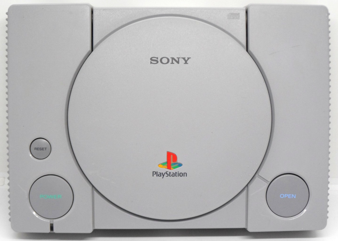 Sony PlayStation Gray Console (SCPH-5501) 2 Controllers, 2 Memory Cards ps1 LOOK