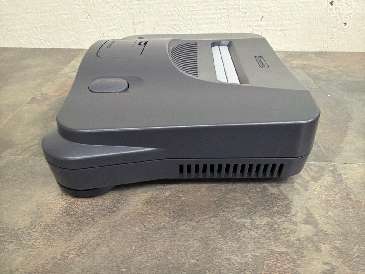 NINTENDO N64 CONSOLE NUS-001 WITH 1 CONTROLLER & CABLES – TESTED (WBP018767)