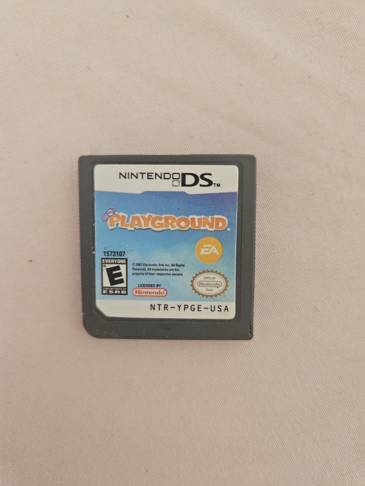 Nintendo DS Playground, Tested Cartridge Only