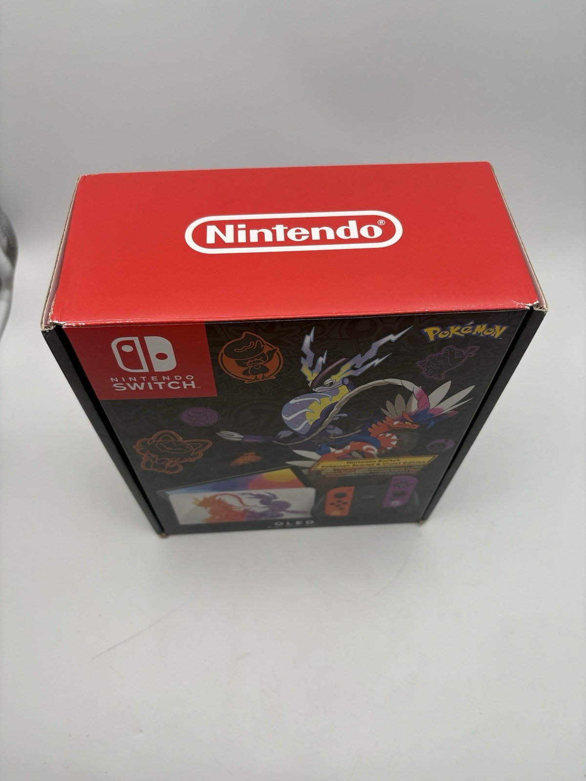 Nintendo Switch OLED Pokemon Scarlet & Violet Edition Console Bundle Complete