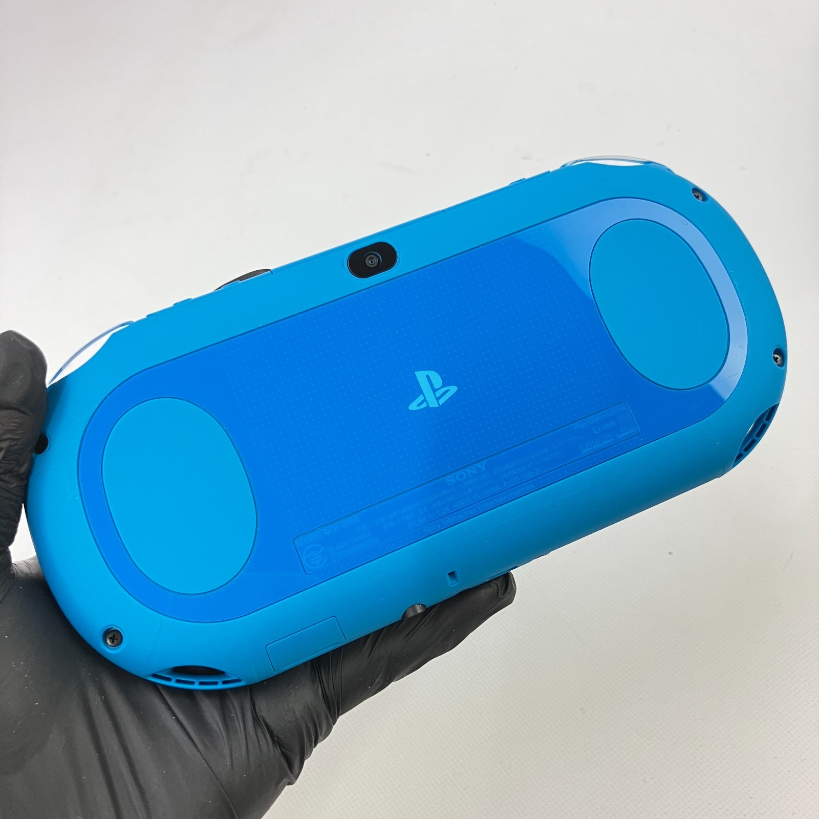 Excellent+ PS Vita PCH-2000 Aqua Blue Console Only PlayStation Region Free 3