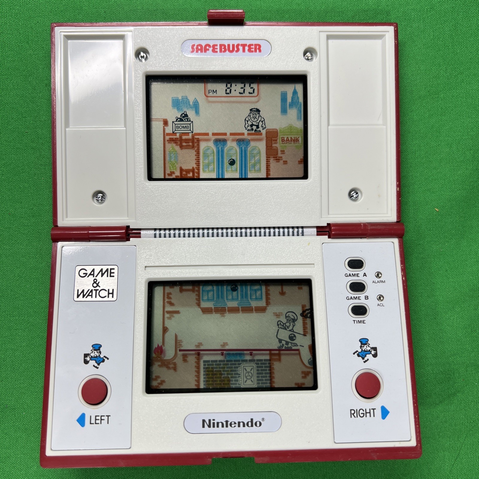 Nintendo Game & Watch SAFE BUSTER vintage battery operated WORKING