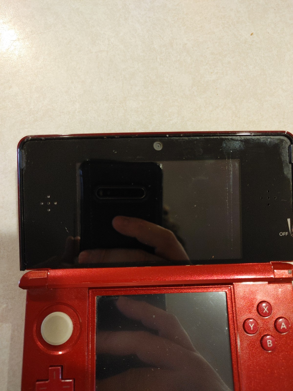 Nintendo 3DS Red Handheld System Console