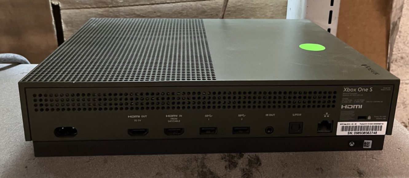 Xbox One S 1681 500GB Green Video Game Console Only