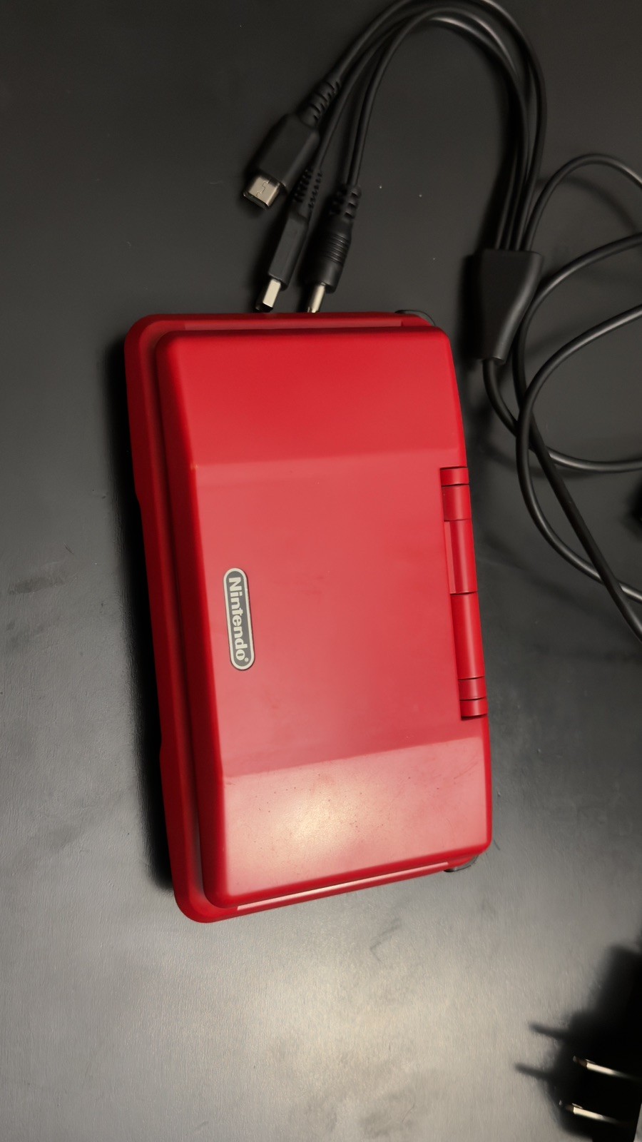 Nintendo DS Handheld System Red NTR-001 (JPN) Charger Included. Skylar tested.