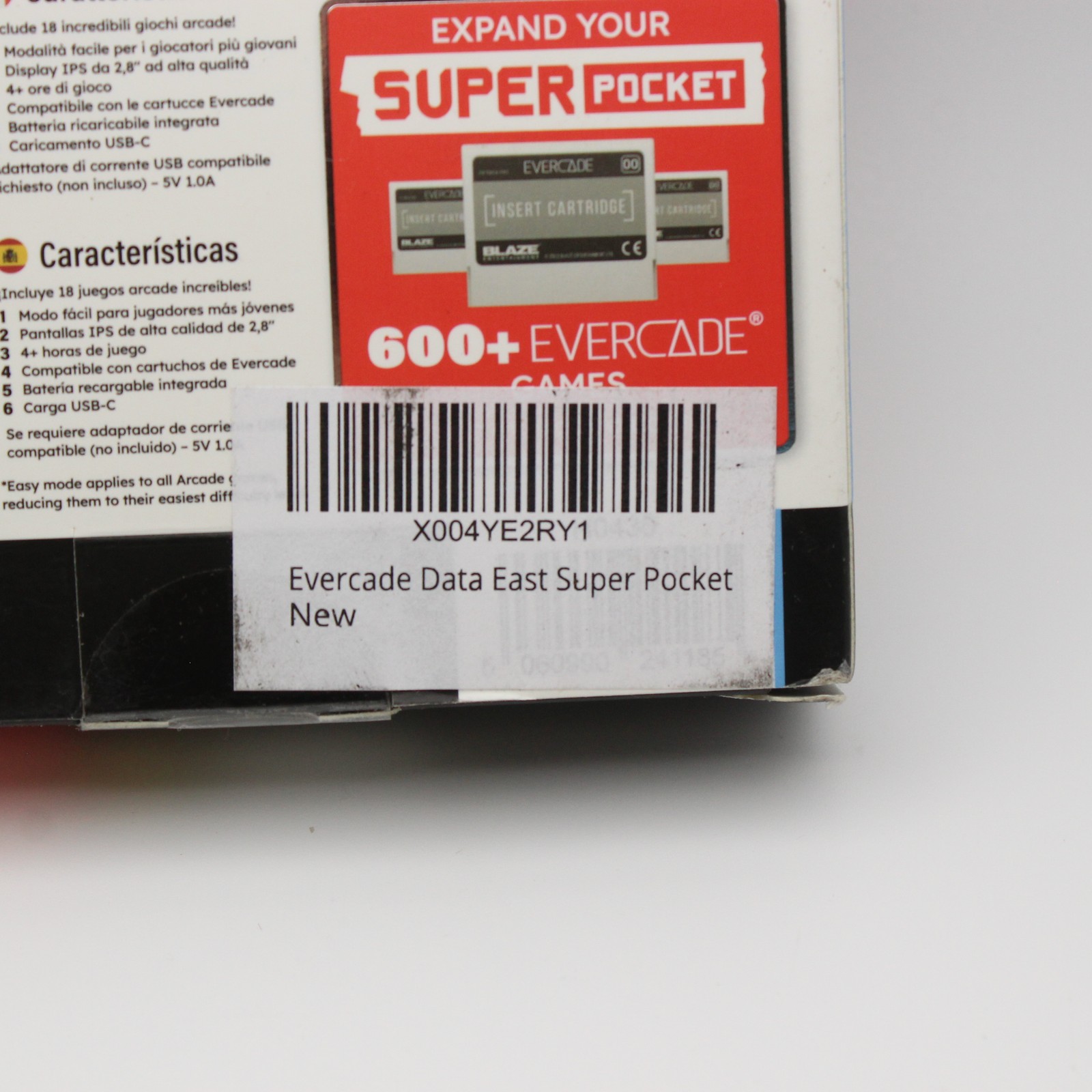 HyperMegaTech Super Pocket Data East Edition Handheld Console FG-DEPK-HMT-EFIGS