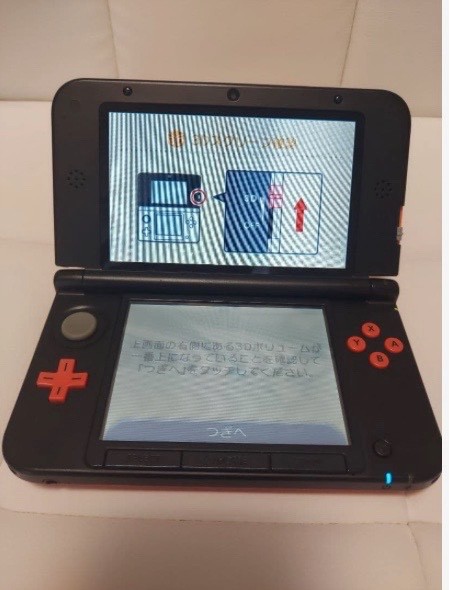Nintendo 3DS XL Black×Orange