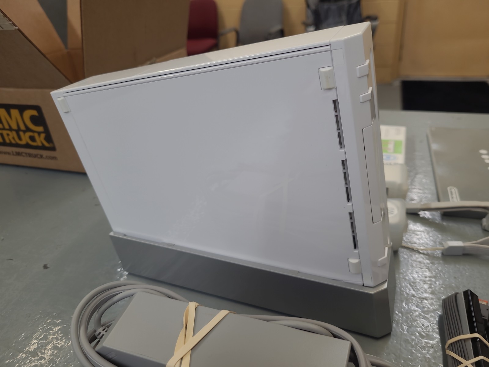 Nintendo Wii RVL-001 512 MB Home Console Bundle Tested Working