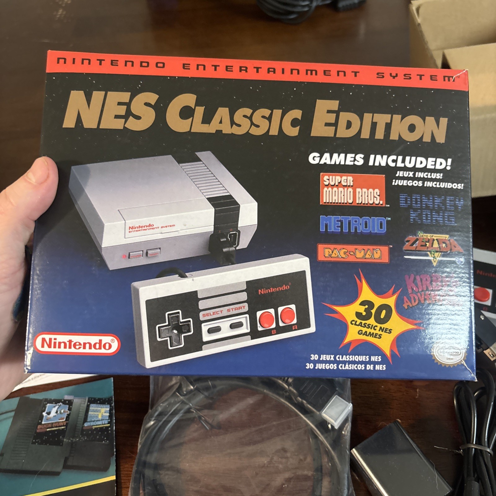 Nintendo Entertainment System 512MB NES Classic Edition Console – White/Gray Cib