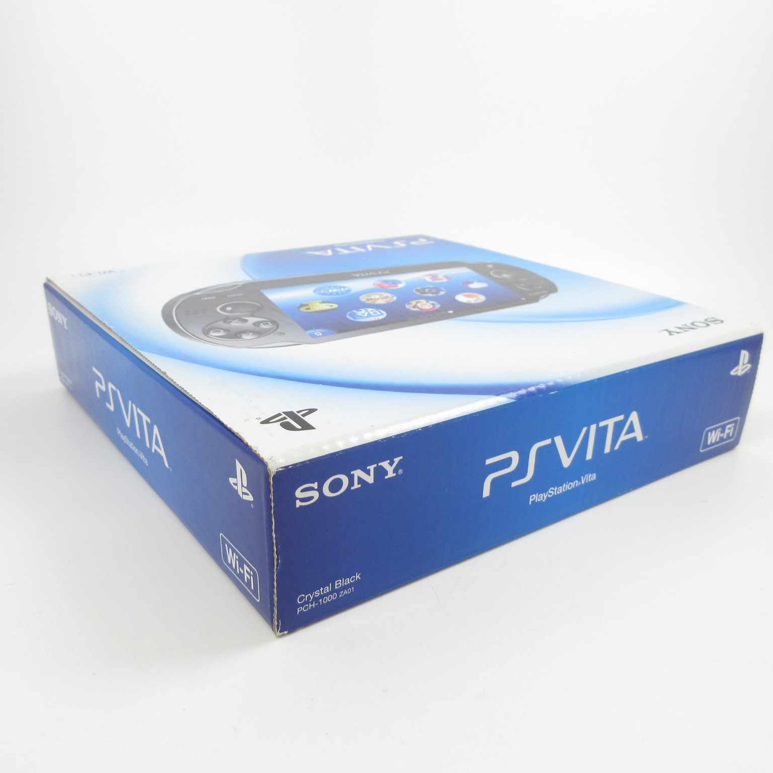 【Excellent】Sony PS Vita PCH-1000 Crystal Black Wi-Fi Model Console #DEN0524/01