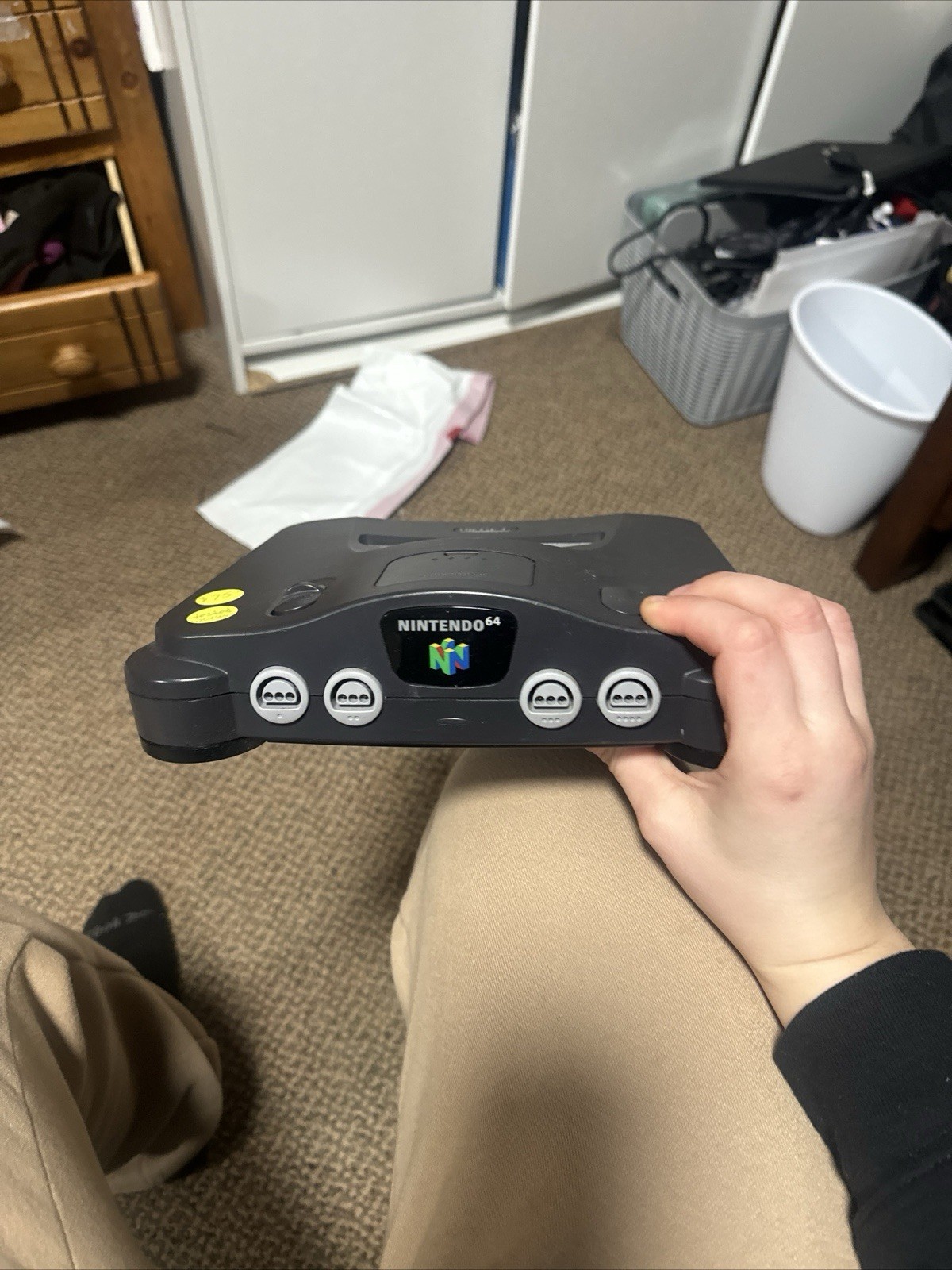 Nintendo 64 System 32MB Home Console – Charcoal Gray