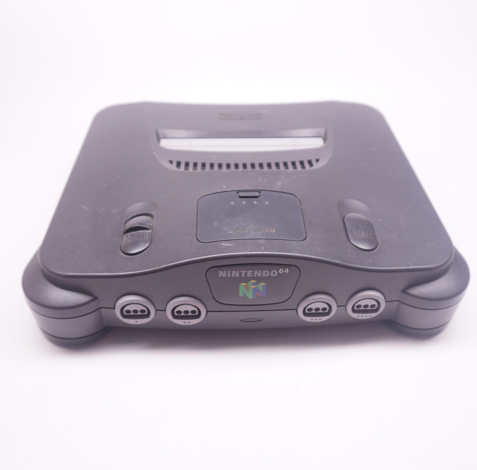 Nintendo 64 Charcoal Gray N64 Launch System Console Only & Jumper Region Free