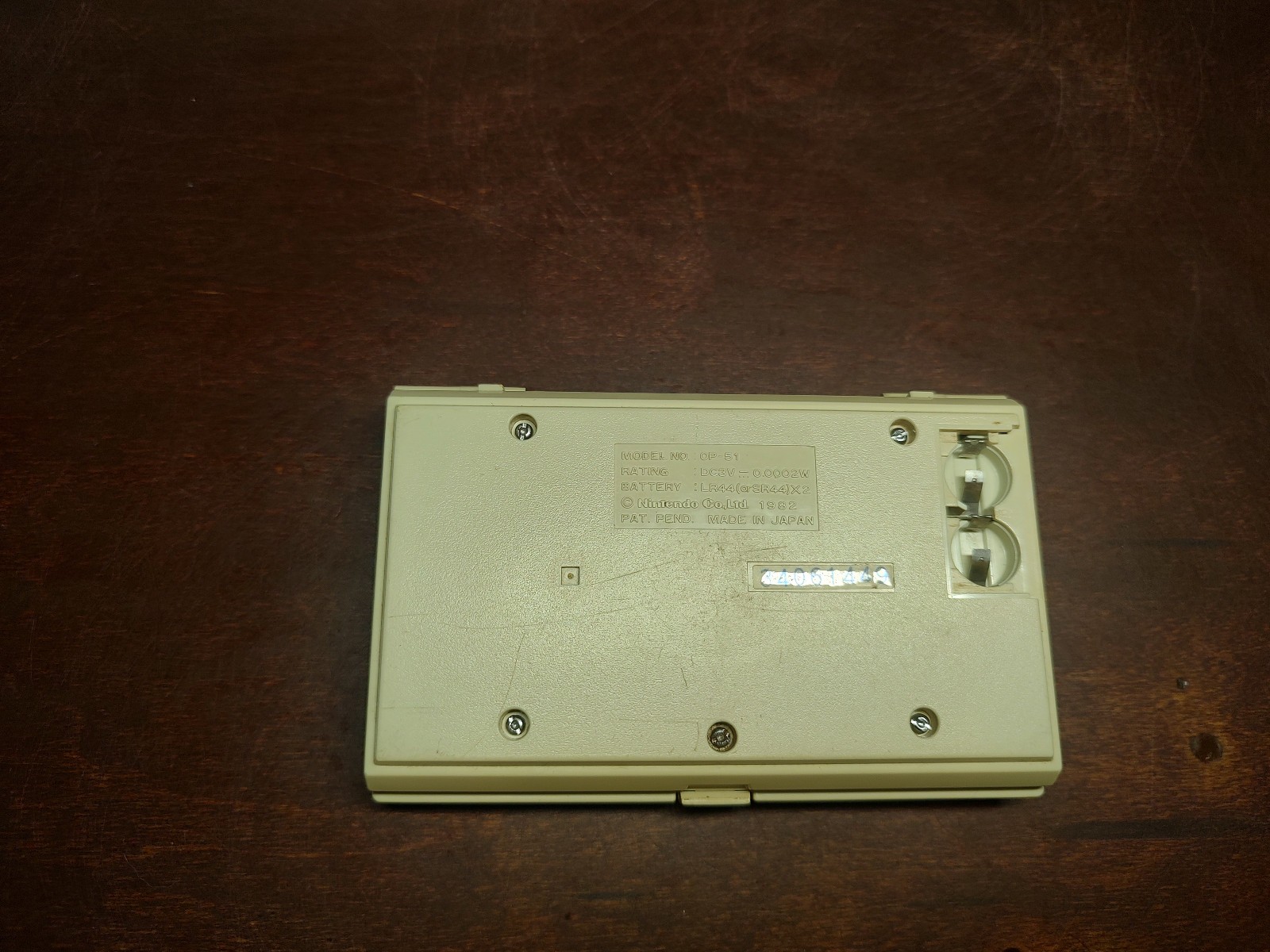 NINTENDO Oil Panic Game & Watch OEM works working OP-51 1982 Game & Watch