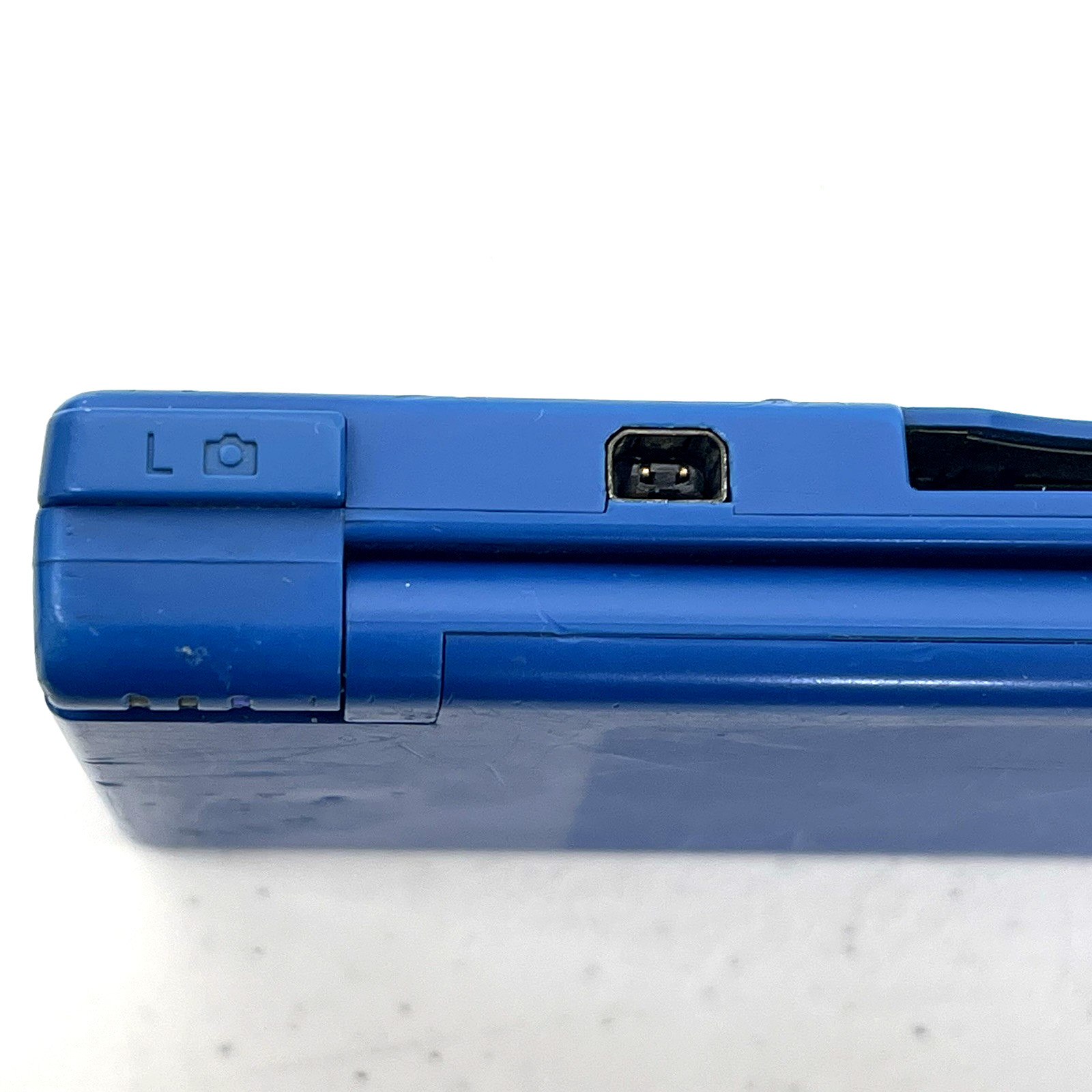 Nintendo DSi Matte Blue Console USA Parts Only Powers On OEM Charger VIDEO