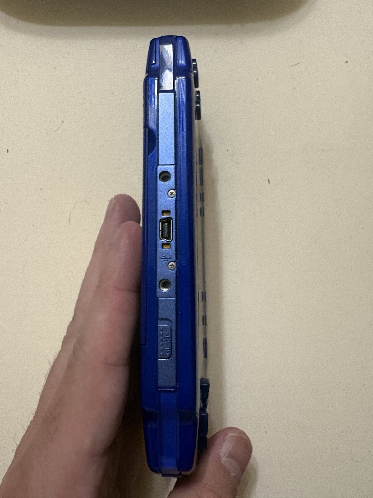 Sony PSP 2001 Metallic Blue Handheld System – Tested and Works With Case
