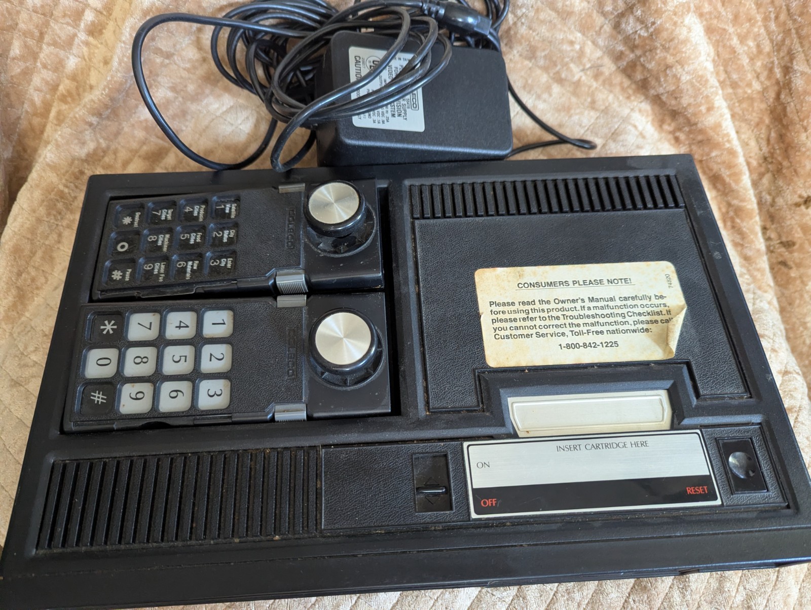 1982 COLECOVISION GAMING CONSOLE