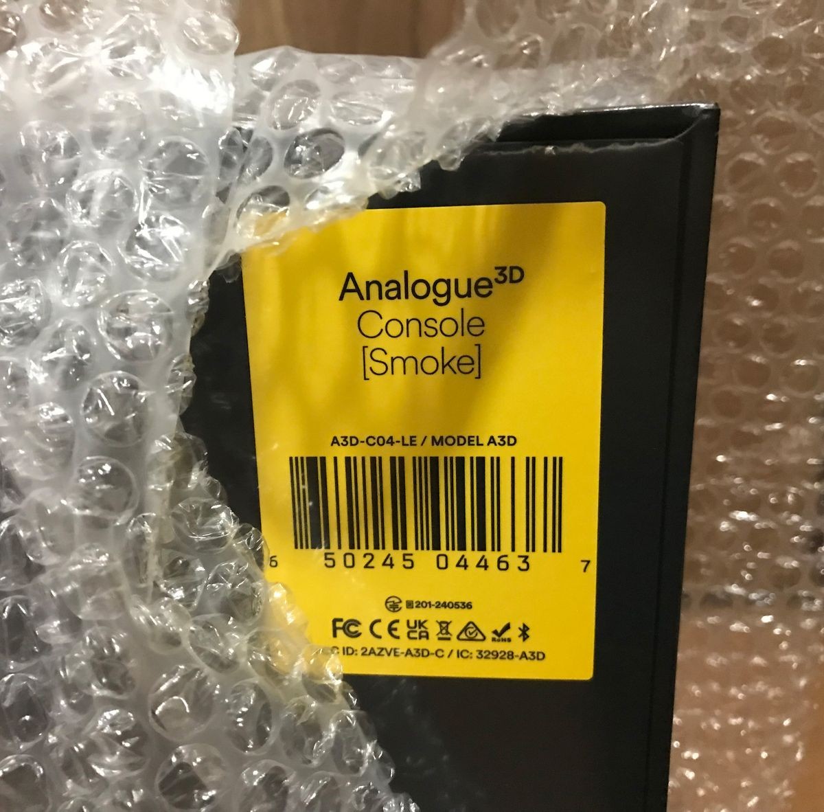 Analogue 3D Smoke Limited Edition Console NEW Sealed N64 FPGA HDMI 4K Rare