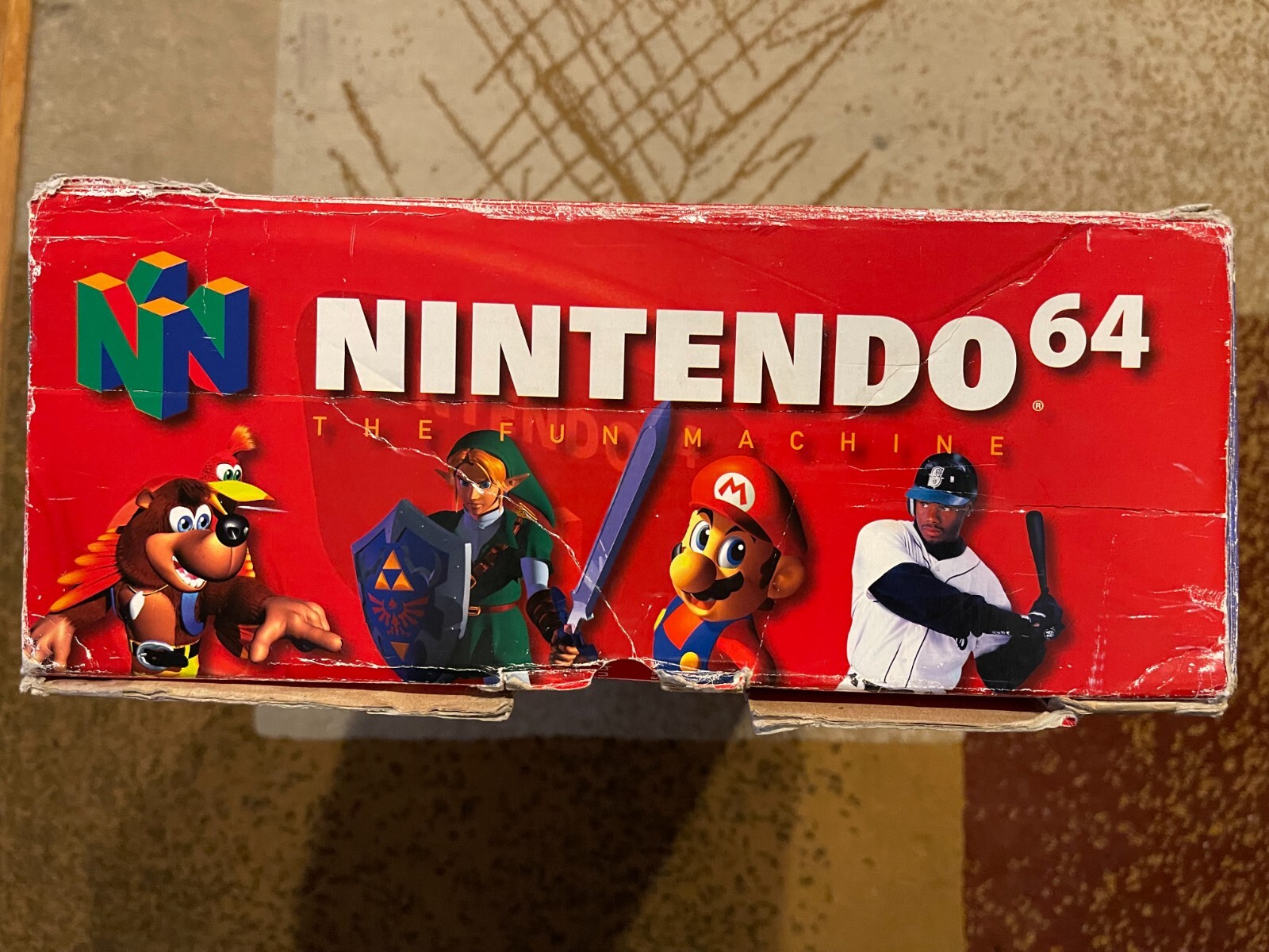Nintendo 64 Atomic Purple Console -BOX ONLY-