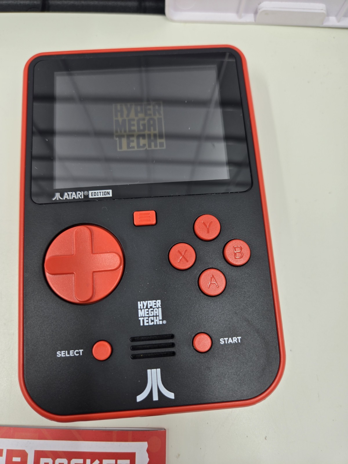 Atari Edition Super Pocket with 50 Built-in Games, Hyper Mega Tech, Evercade