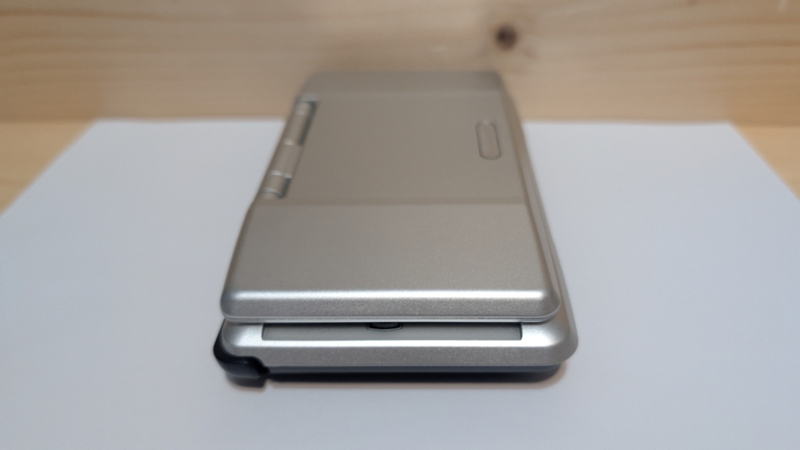 Nintendo DS NTR/Fat/Original Silver Reshelled W/USB Cable New Battery & USB-C