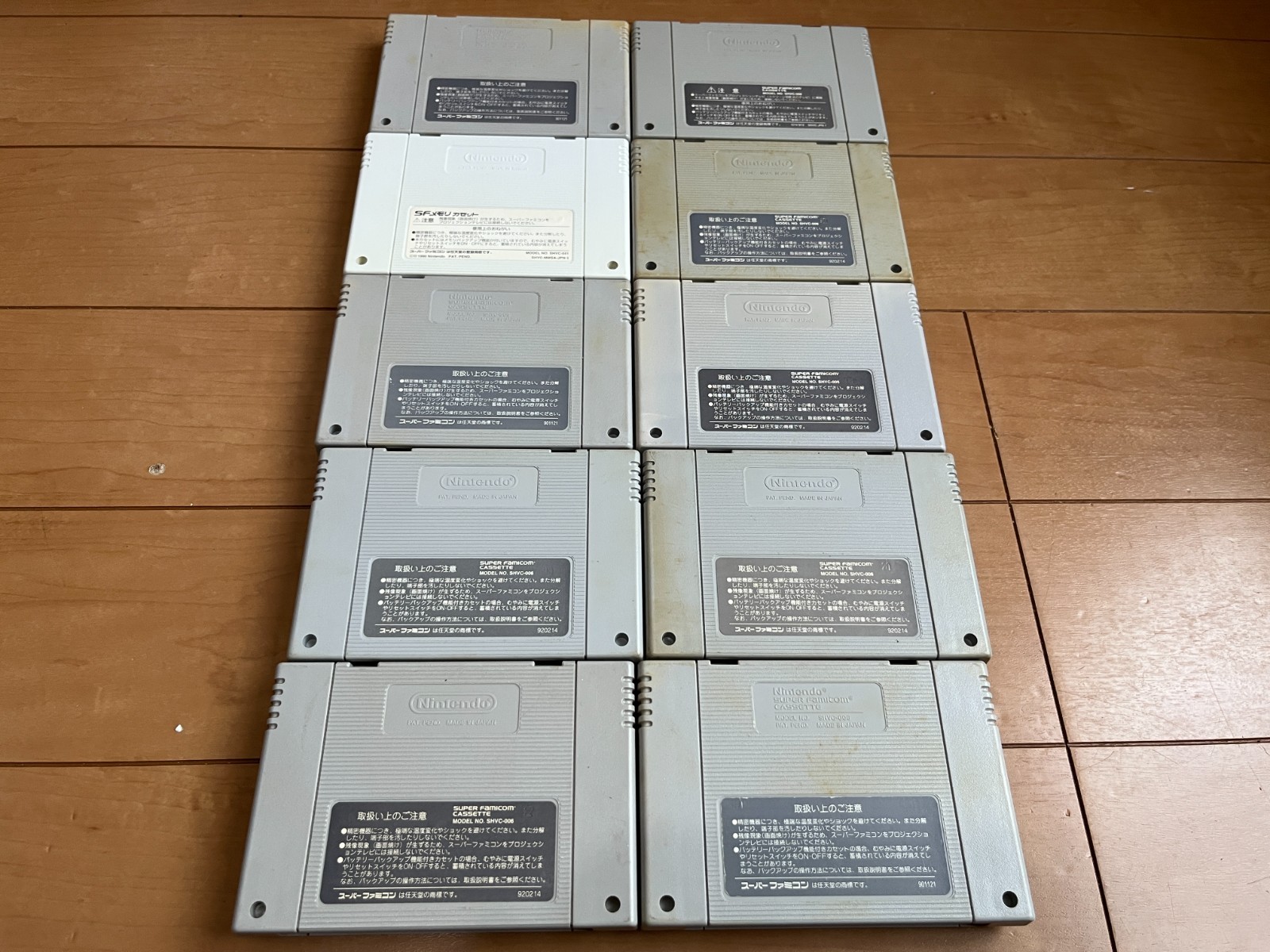 Nintendo Super Famicom Console & 10 Games & BOX & Manual 0523