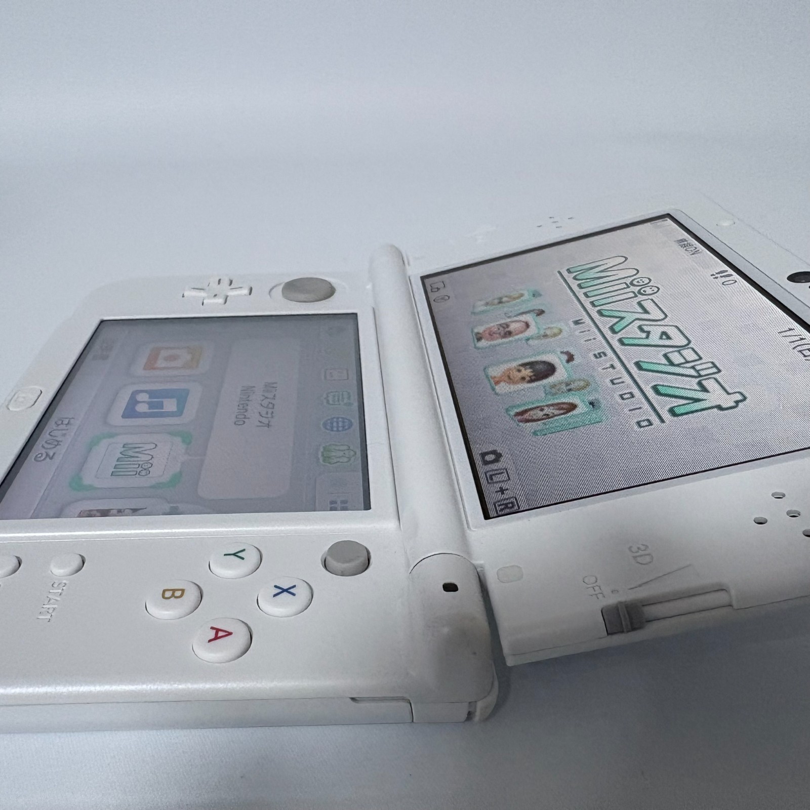 [DUAL IPS] new Nintendo 3DS XL LL Pearl White NTSC-J Japan Edition [Excellent]