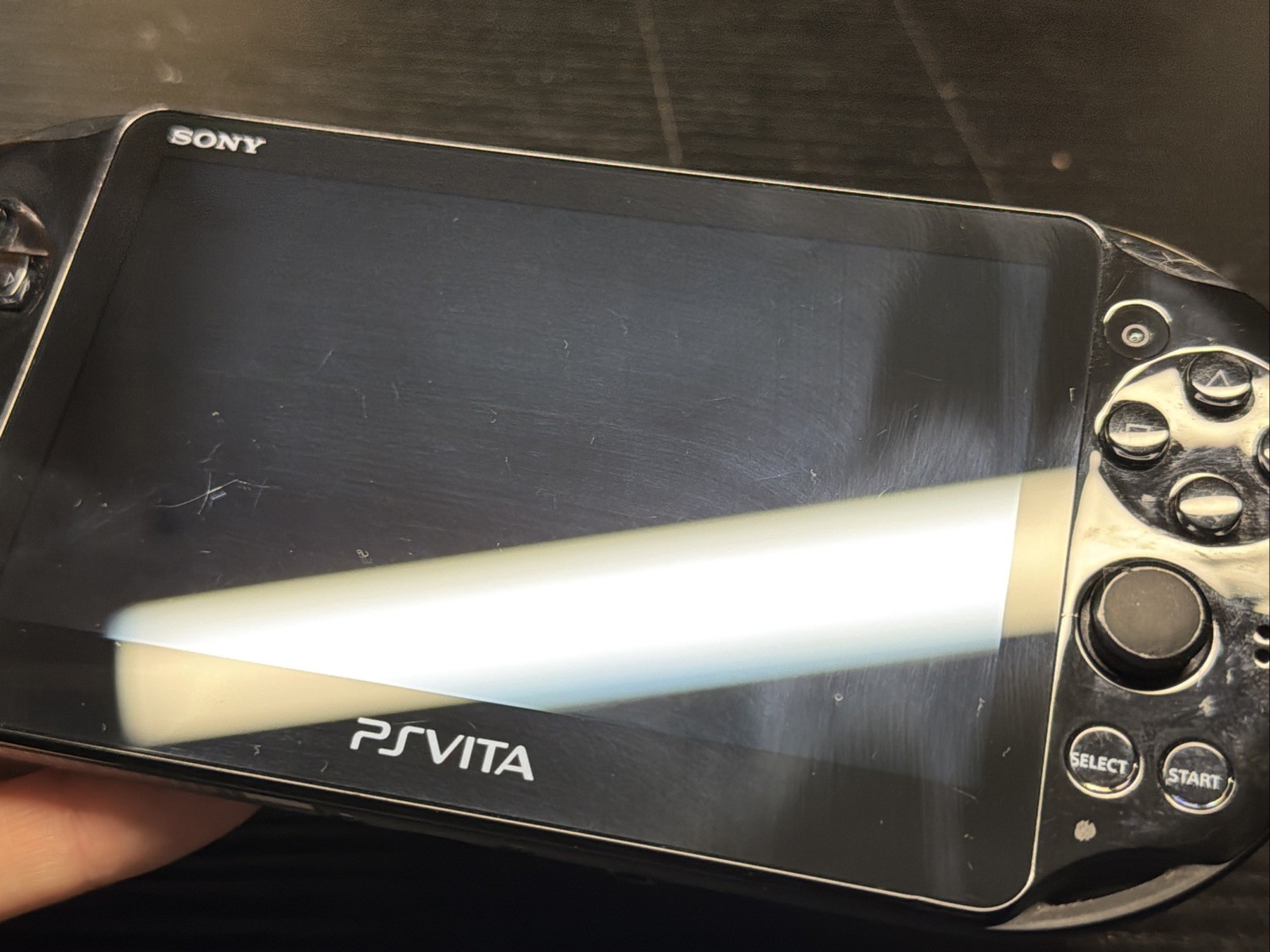 Sony PlayStation Vita Slim PS VITA PCH-2001 Black Console Tested Working W/ 8gb