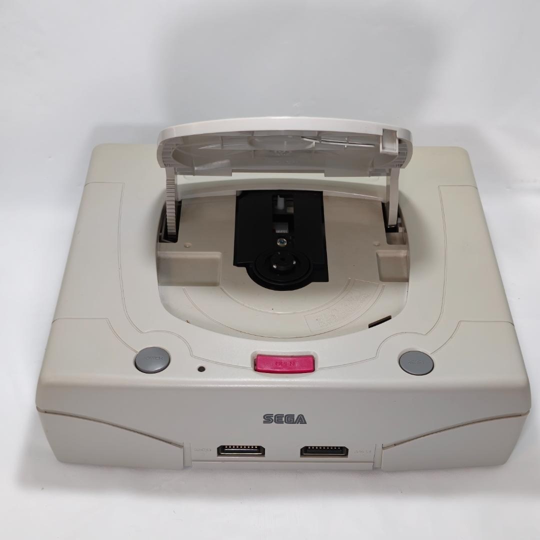 Sega Saturn Console White HST-3220 confirmed Tested & working Japanese Version