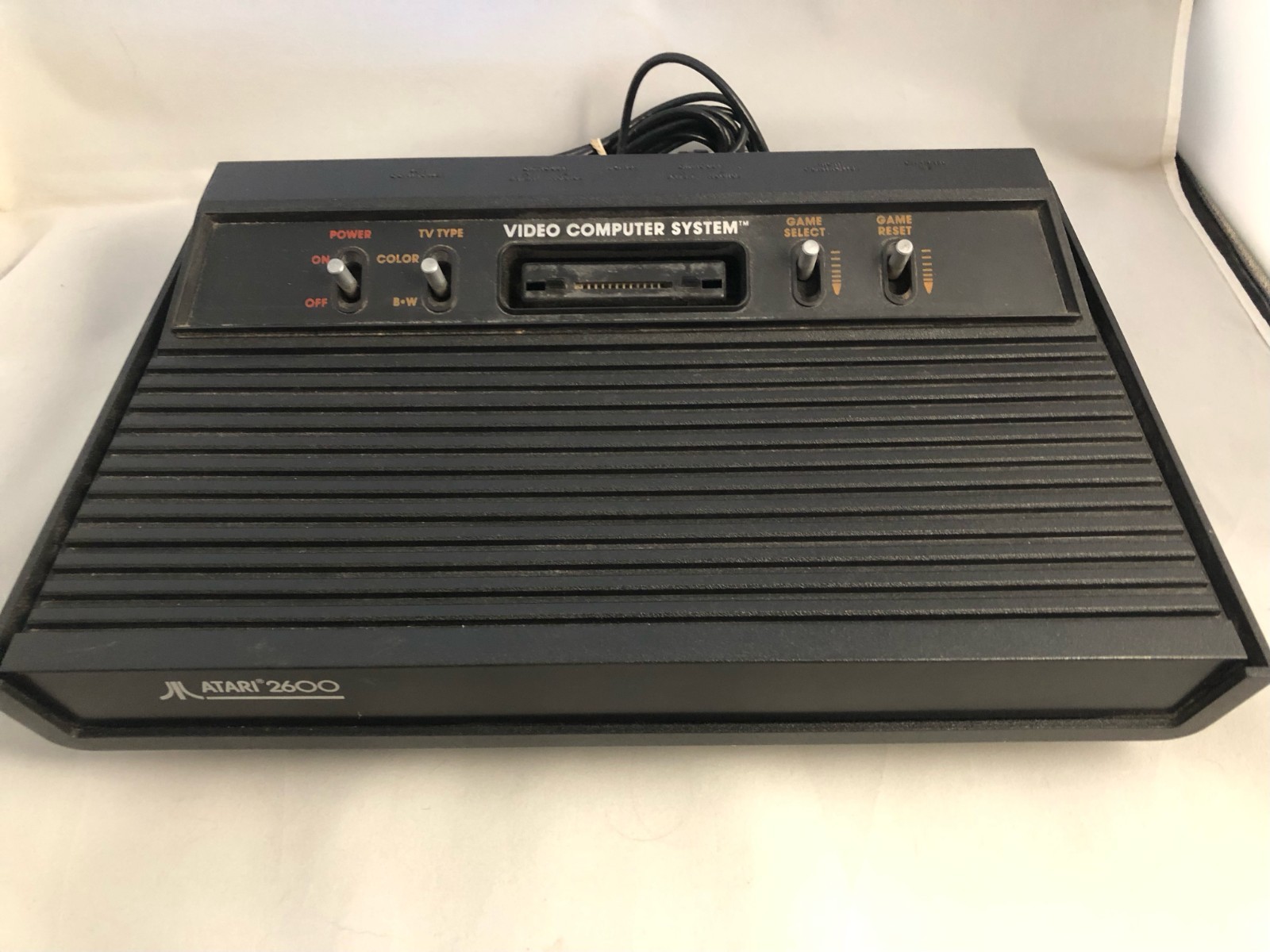 Atari 2600 Darth Vader Black Game Console Bundle Cleaned Tested Working