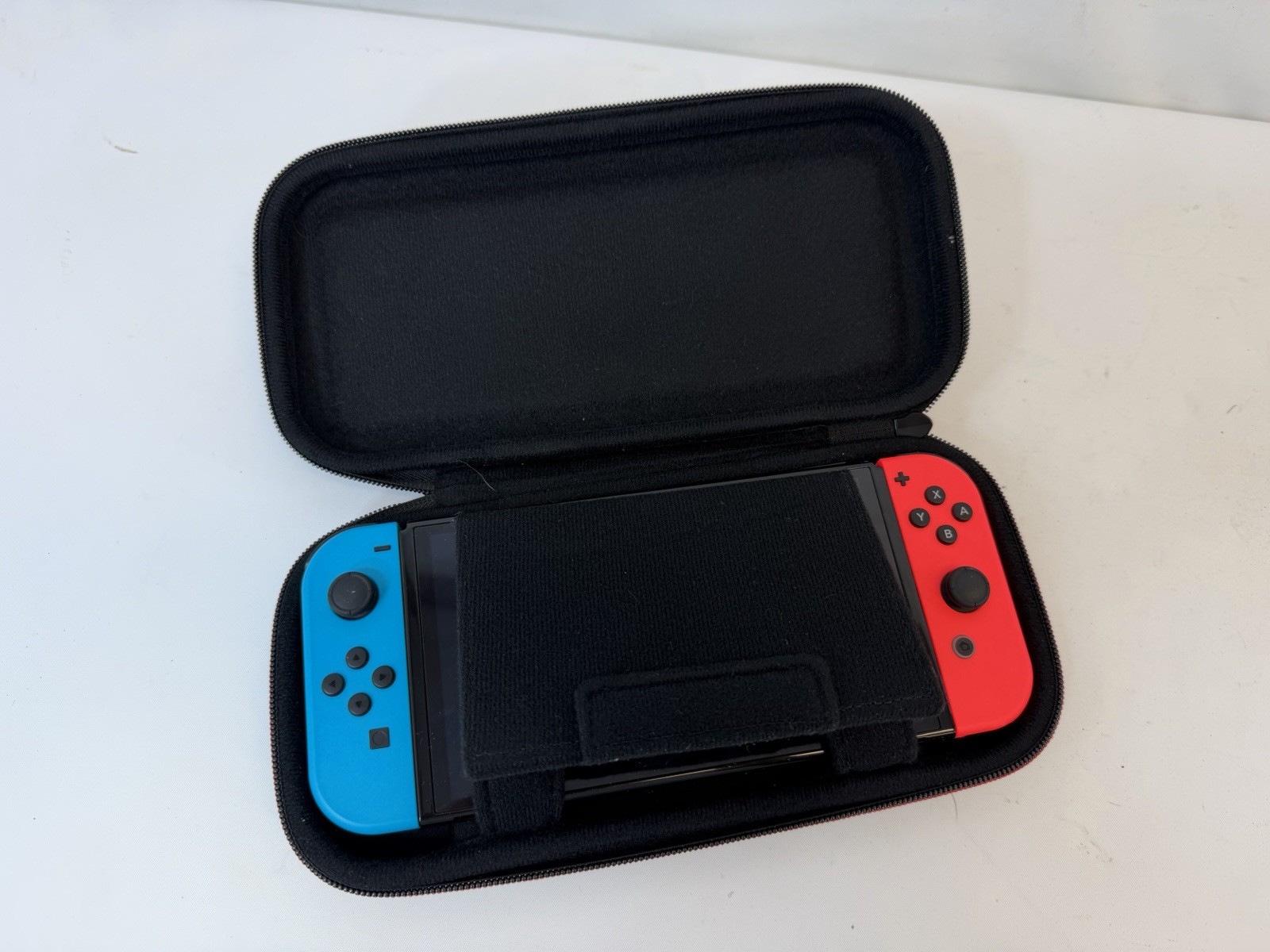 Nintendo Switch HEG-001 Console Gaming System Blue & Red Neon
