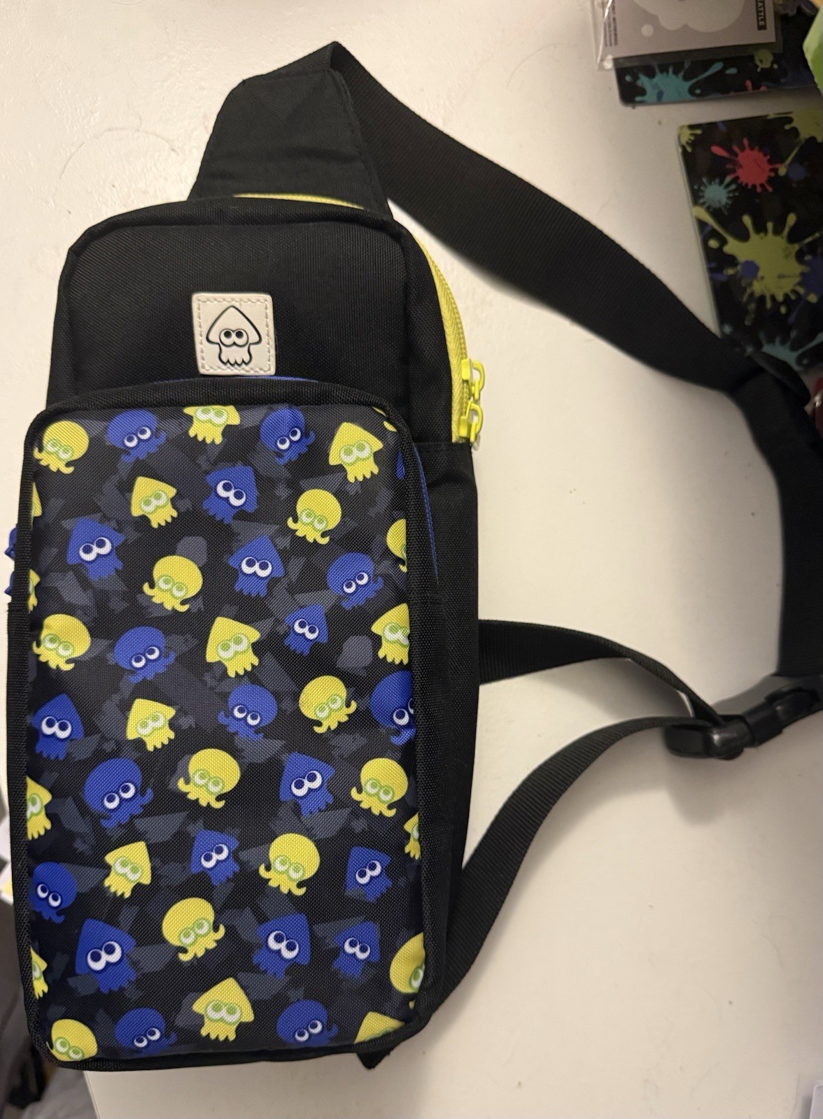 Nintendo Switch OLED Splatoon 3 Edition + Bag & Ergonomic Joycons