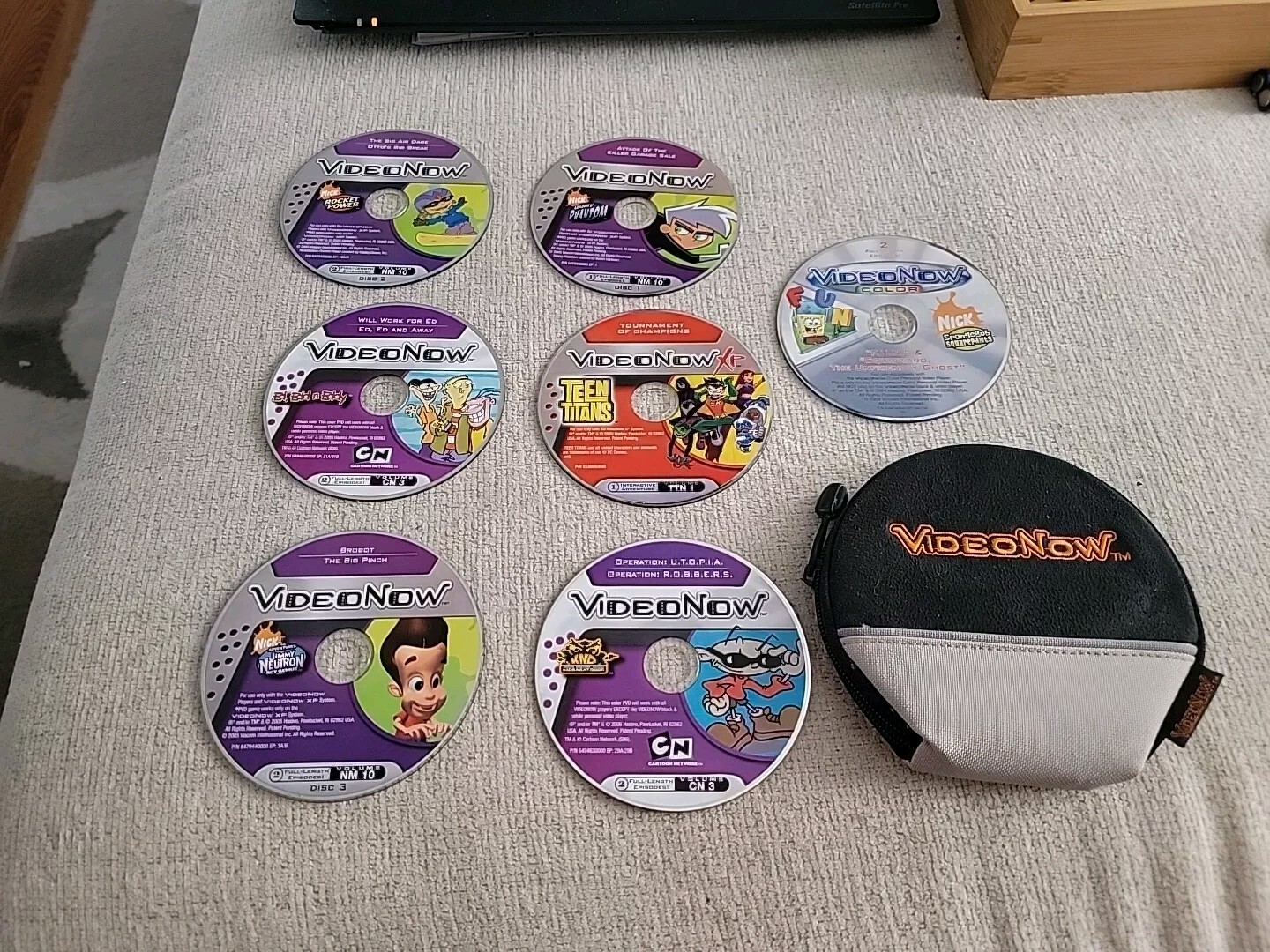 Video Now Interactive Video System FOR PARTS ONLY READ DESCRIPTION W/GAMES/CASE